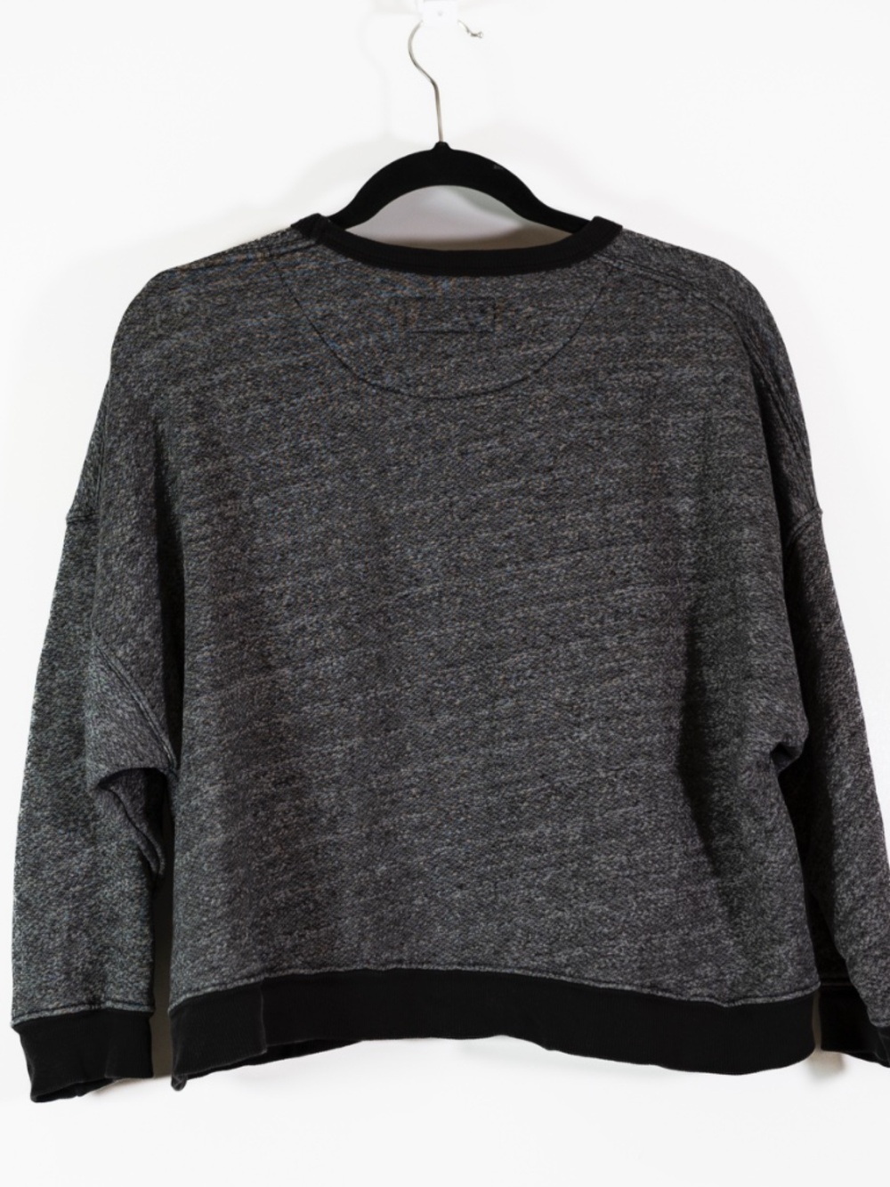 The Great Women's Cotton Blend Crew Neck Pullover Boxy Fit Sweatshirt Sweater - Picture 4 of 4